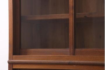 アンティーク家具　和製アンティーク　ノスタルジックな雰囲気が魅力の重ねキャビネット(戸棚、収納棚、食器棚)(R-038865)