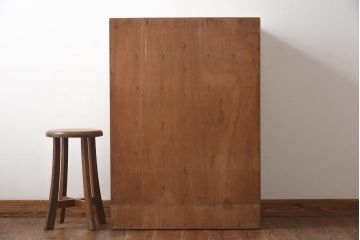 レトロ家具　昭和レトロ　素朴な雰囲気が懐かしさ感じる収納棚(飾り棚、オープンラック、下駄箱)(R-038867)