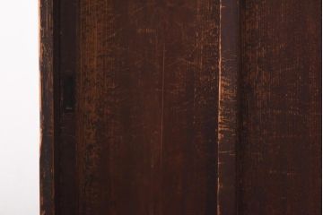 アンティーク家具　明治大正期　引き出し付き　小振りな収納棚(戸棚、キャビネット)(R-038869)