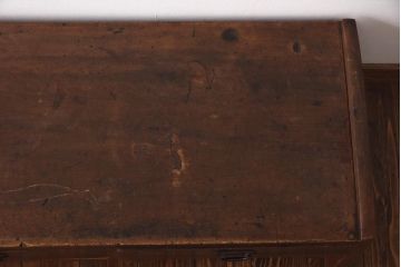 アンティーク家具　和の雰囲気を感じる引き出し付き文机(座机)(R-038876)