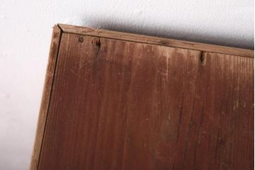 アンティーク家具　和製アンティーク　昭和初期　和モダンな雰囲気漂う戸棚(収納棚、キャビネット)(R-038878)