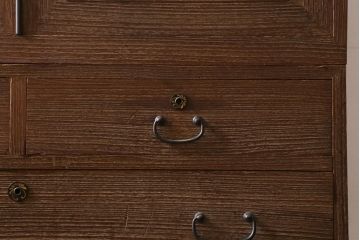 アンティーク家具　レトロな和の雰囲気漂う重ねタンス(和タンス、衣装箪笥)(R-038882)