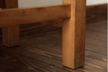 ビンテージ家具　松本民芸家具　初期モデル　ラッシスツール2脚セット(チェア、椅子)(R-038897)