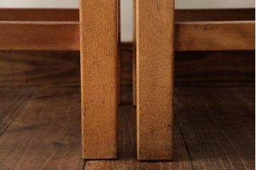 ビンテージ家具　松本民芸家具　初期モデル　ラッシスツール2脚セット(チェア、椅子)(R-038900)