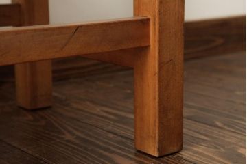 ビンテージ家具　松本民芸家具　初期モデル　ラッシスツール2脚セット(チェア、椅子)(R-038901)