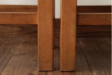 ビンテージ家具　松本民芸家具　初期モデル　ラッシスツール2脚セット(チェア、椅子)(R-038902)