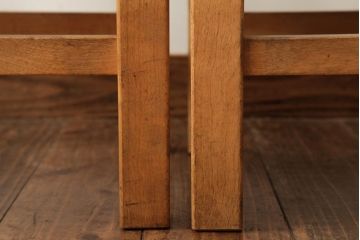 ビンテージ家具　松本民芸家具　初期モデル　ラッシスツール2脚セット(チェア、椅子)(R-038905)