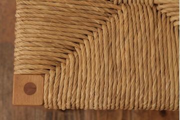 ビンテージ家具　松本民芸家具　初期モデル　ラッシスツール2脚セット(チェア、椅子)(R-038906)