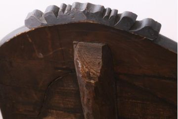 ヴィンテージ家具　エキゾチックなムード漂うベンチ(長椅子、ディスプレイ、ビンテージ)(R-038907)