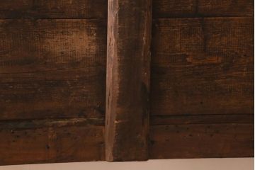 ヴィンテージ家具　エキゾチックなムード漂うベンチ(長椅子、ディスプレイ、ビンテージ)(R-038907)