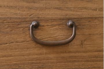 アンティーク家具　和製アンティーク　総桐材　古い木肌が味わい深い重ね箪笥(引き出し、収納棚、桐箪笥、桐たんす)(R-038914)