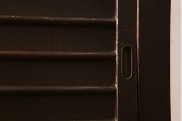 アンティーク家具　和製アンティーク　明治期　四尺　趣あふれる重ね水屋箪笥(食器棚、収納棚)(R-038915)