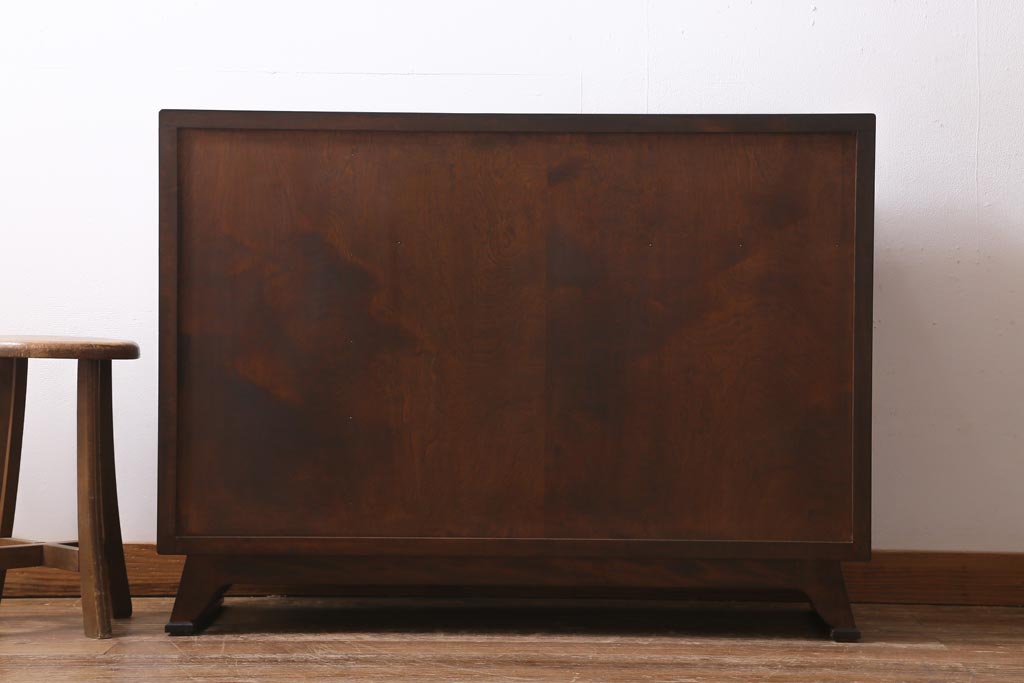 松本民芸家具　９０型　茶タンス　サイドボード　再塗装済　ＵＳＥＤ 松本民芸家具 #90型 茶タンス サイドボード 中古 本棚 古民家