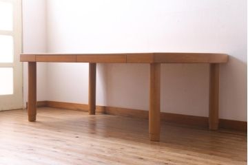 中古美品　CONDE HOUSE(カンディハウス)　引き出し付きのテーブルの5人用ダイニングセット(ダイニングテーブル、ダイニングチェア)(R-038918)