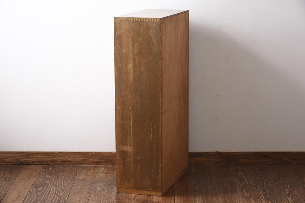 アンティーク家具　昭和中期　カネボウ　レトロな雰囲気漂う刺しゅう糸ケース(引き出し、収納棚)(R-038922)