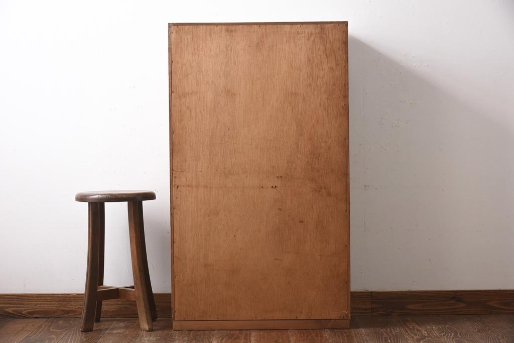 アンティーク家具　昭和中期　カネボウ　レトロな雰囲気漂う刺しゅう糸ケース(引き出し、収納棚)(R-038922)