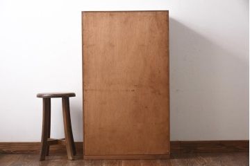 アンティーク家具　昭和中期　カネボウ　レトロな雰囲気漂う刺しゅう糸ケース(引き出し、収納棚)(R-038922)