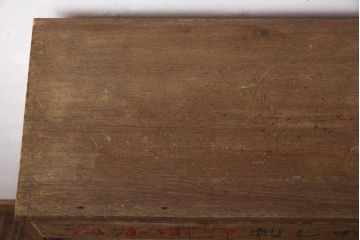 アンティーク家具　昭和中期　カネボウ　レトロな雰囲気漂う刺しゅう糸ケース(引き出し、収納棚)(R-038922)