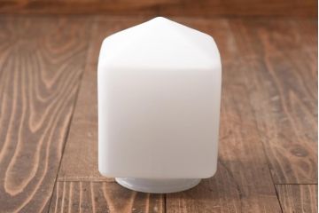 アンティーク照明　和製アンティーク　四角いフォルムが可愛らしい小振りなペンダントライト(吊り下げ照明、天井照明)(R-038984)