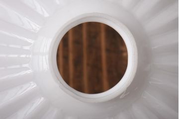 アンティーク照明　昭和初期　上品な印象を与えてくれるペンダントライト(天井照明、吊り下げ照明、シェード)(R-038985)