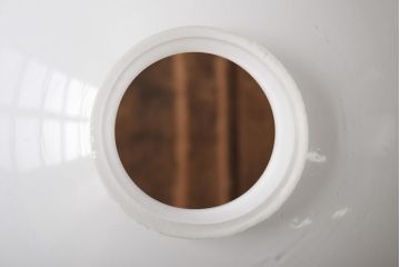 アンティーク照明　昭和レトロ　竹細工が情緒あるペンダントライト(シェード、天井照明、吊り下げ照明)(R-038986)