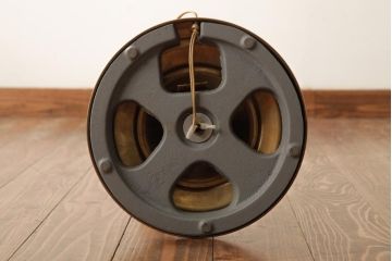 ヴィンテージ照明　アメリカビンテージ　フロストガラスのシェードが上品なフロアスタンド(フロアライト)(R-038995)
