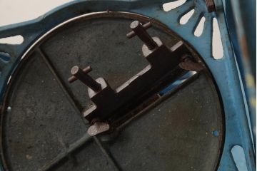 アンティーク雑貨　レトロ雑貨　三晃　手動式かき氷機(手回し、ディスプレイ)(R-038996)