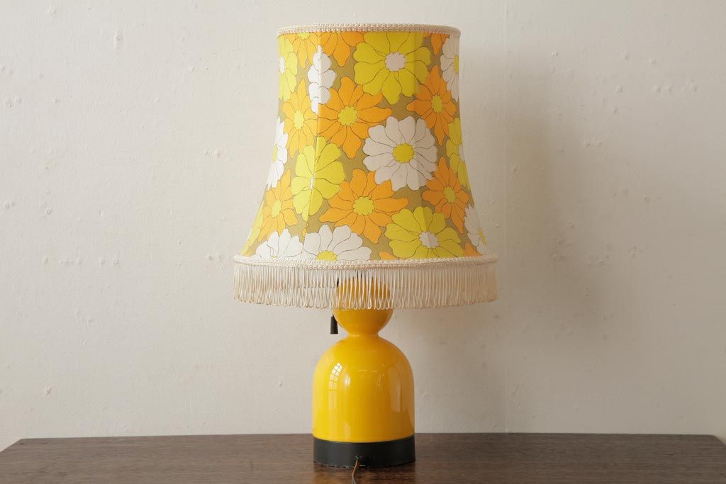 昭和レトロ　ナショナル　松下電器 陶器製 テーブルランプスタンド 　外箱付 昭和レトロ ナショナル 松下電器 陶器製 テーブルランプスタンド