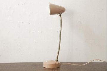 レトロ照明　淡い色合いがレトロな雰囲気を醸し出すスタンドライト(卓上照明、デスクライト)(R-039010)