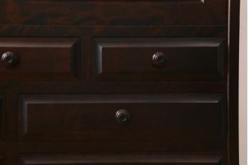 中古　リメイク　北海道民芸家具　洗練された佇まいのサイドボード(収納棚、戸棚)(R-039015)