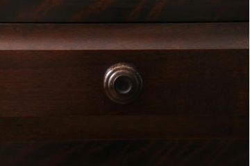 中古　リメイク　北海道民芸家具　洗練された佇まいのサイドボード(収納棚、戸棚)(R-039015)