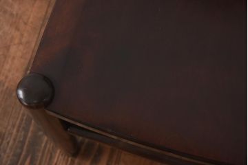 中古　松本民芸家具　シンプルなデザインが魅力的なラダーバックチェア(ダイニングチェア、椅子)(R-039025)