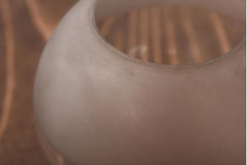 アンティーク照明　和製アンティーク　大正昭和初期　丸い形が愛らしいペンダントライト(吊り下げ照明)(R-039030)