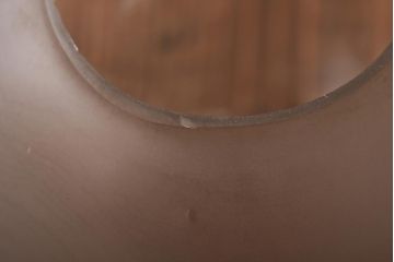 アンティーク照明　和製アンティーク　大正昭和初期　丸い形が愛らしいペンダントライト(吊り下げ照明)(R-039030)