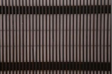 アンティーク建具　裏障子　上品な和の雰囲気漂う格子戸4枚セット(障子戸、帯ガラス戸、引き戸)(R-039038)