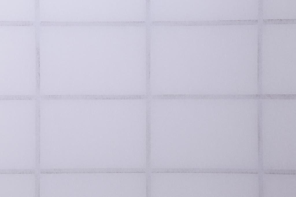 アンティーク建具　レトロなガラス入り障子戸2枚セット(ガラス戸、引き戸)(R-039039)