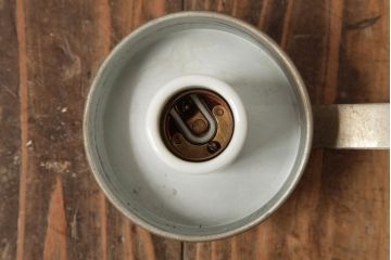 アンティーク照明　昭和初期　蕾のようなシルエットが愛らしい壁付け照明(ウォールライト、ウォールランプ)(R-039042)