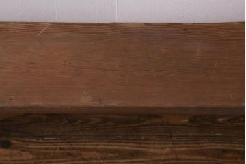 アンティーク家具　レトロ家具　シンプルで素朴なベンチ(飾り台)(R-039044)