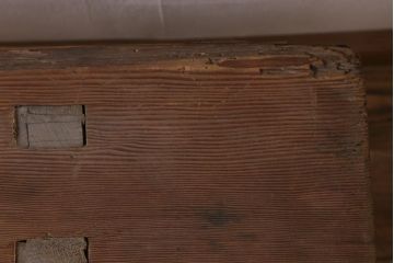 アンティーク家具　レトロ家具　シンプルで素朴なベンチ(飾り台)(R-039044)