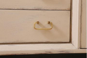 ヴィンテージ家具　北欧ビンテージ　G-PLAN　BBシリーズ　シャビーシックなペイントサイドボード(リビングボード)(R-039050)