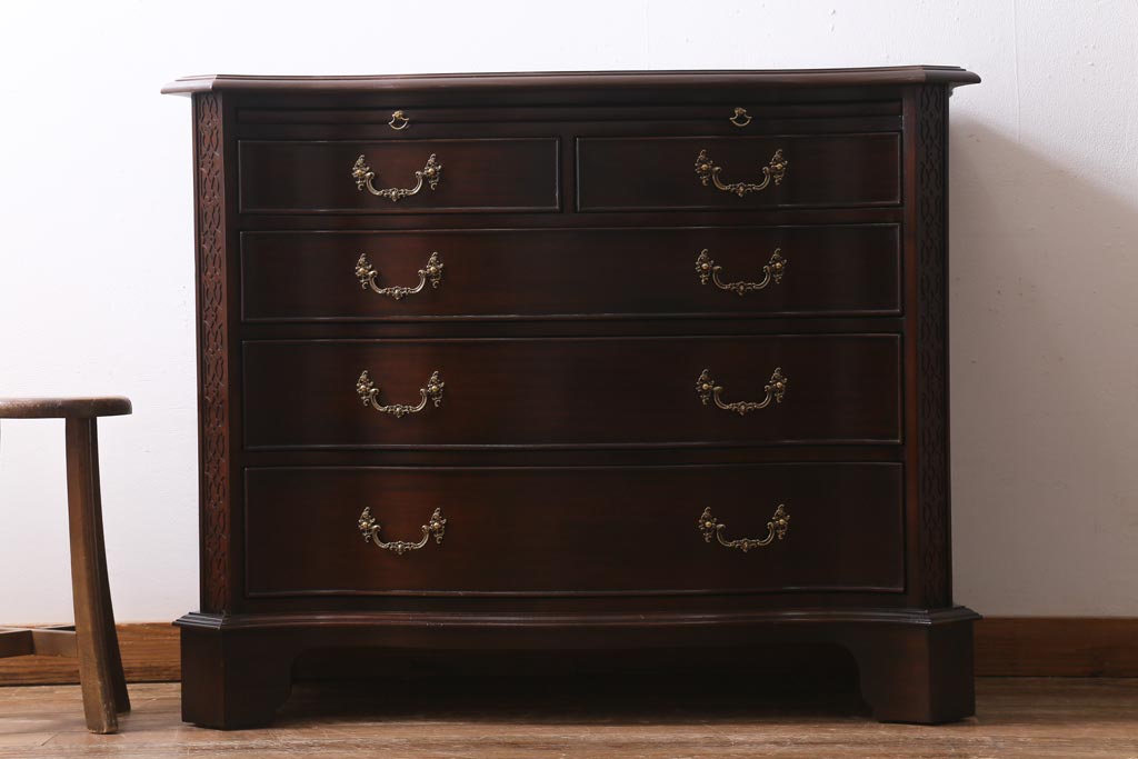 中古　アメリカ製　センチュリー社(CENTURY)　トラディショナルなデザインのチェスト(ドレッシングチェスト)(定価約120万円)