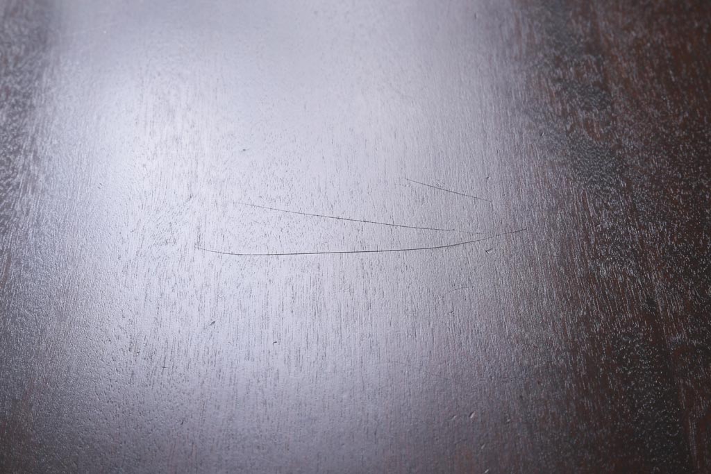 ビンテージ　北海道民芸家具　絶版品!洗練された佇まいの棚付きライティングビューロー(簿記机)(R-039054)