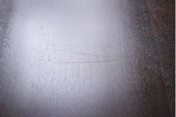 ビンテージ　北海道民芸家具　絶版品!洗練された佇まいの棚付きライティングビューロー(簿記机)(R-039054)