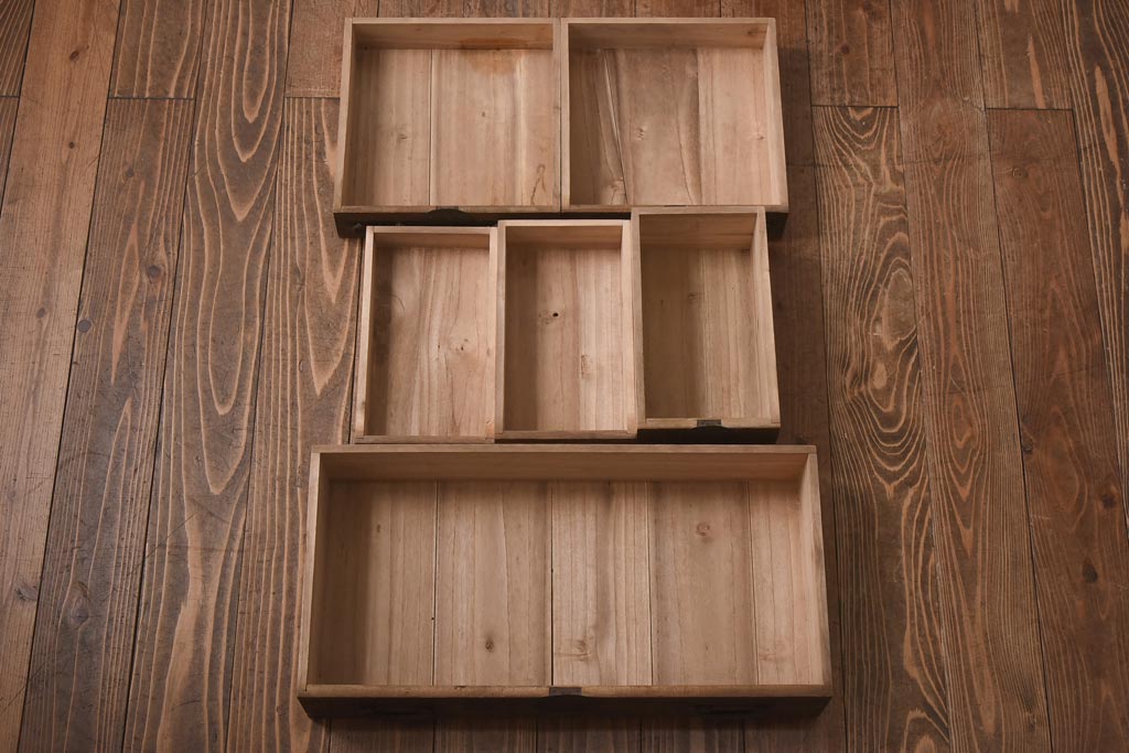 アンティーク家具　和製アンティーク　明治大正期　桐材　小タンス(引き出し、収納棚、桐箪笥、桐たんす)(R-039056)