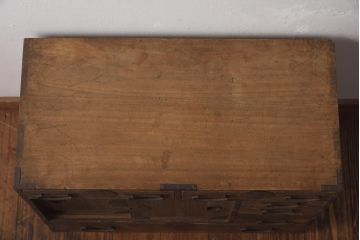 アンティーク家具　和製アンティーク　明治大正期　桐材　小タンス(引き出し、収納棚、桐箪笥、桐たんす)(R-039056)