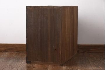 アンティーク家具　和製アンティーク　明治大正期　桐材　小タンス(引き出し、収納棚、桐箪笥、桐たんす)(R-039056)