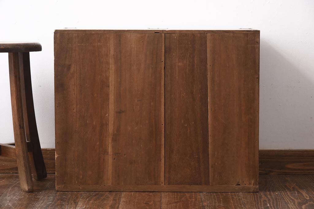 アンティーク家具　和製アンティーク　明治大正期　桐材　小タンス(引き出し、収納棚、桐箪笥、桐たんす)(R-039056)