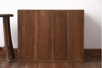 アンティーク家具　和製アンティーク　明治大正期　桐材　小タンス(引き出し、収納棚、桐箪笥、桐たんす)(R-039056)