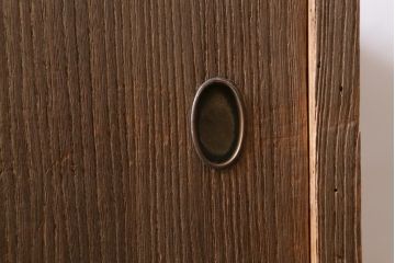 アンティーク家具　昭和中期　柔らかな木の質感が魅力的な重ね桐箪笥(衣装箪笥、引き出し、桐たんす)(R-039059)