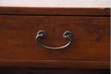 アンティーク家具　大正昭和初期　和の雰囲気を感じる引き出し付き文机(座机)(R-039063)